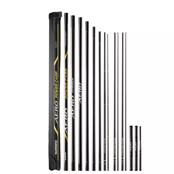 Shimano Aero Power Carp Pole Pack - Metespön - 8717009901086 - 1