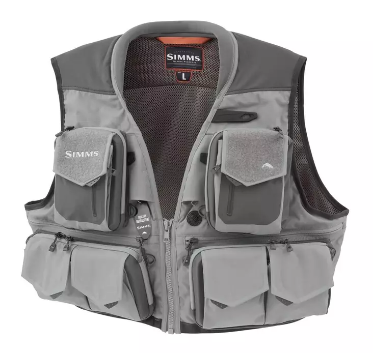 Simms G3 Guide Vest Steel - Flugvästar - 694264398036 - 1