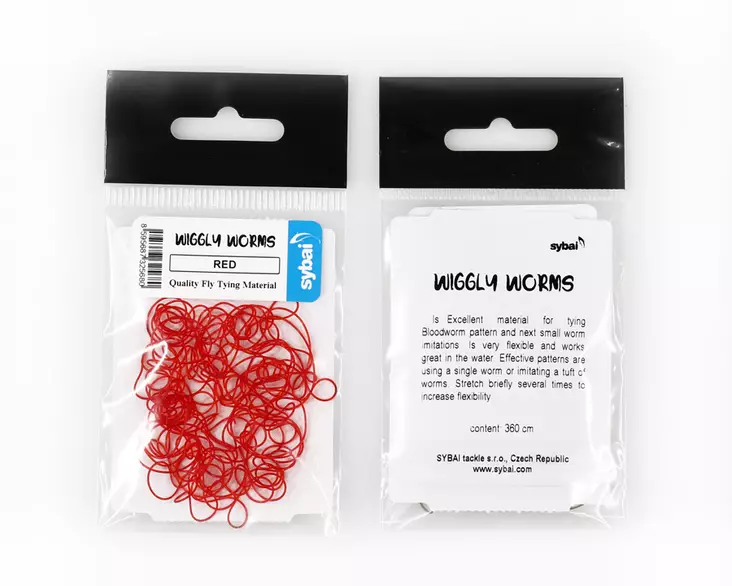 Sybai Wiggly Worms - Ryggmaterial - 40600400066 - 1