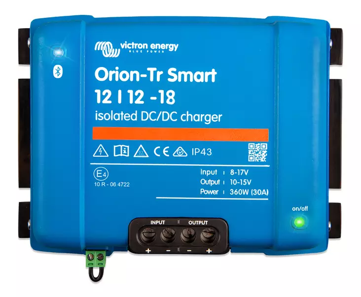 Victron Orion-Tr Smart DC-DC -laturi 12/12V 18A - Batteriladdare - 8719076046066 - 1