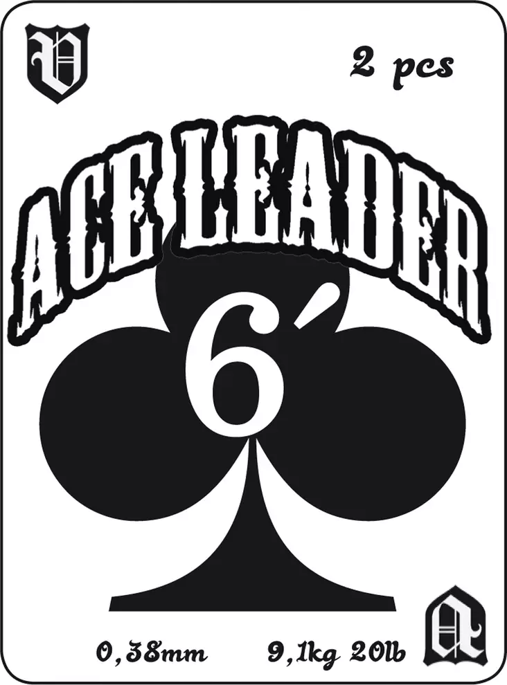 Vision Ace Leader 6' - Taperade Nylon -tafsar - 6417512820486 - 2