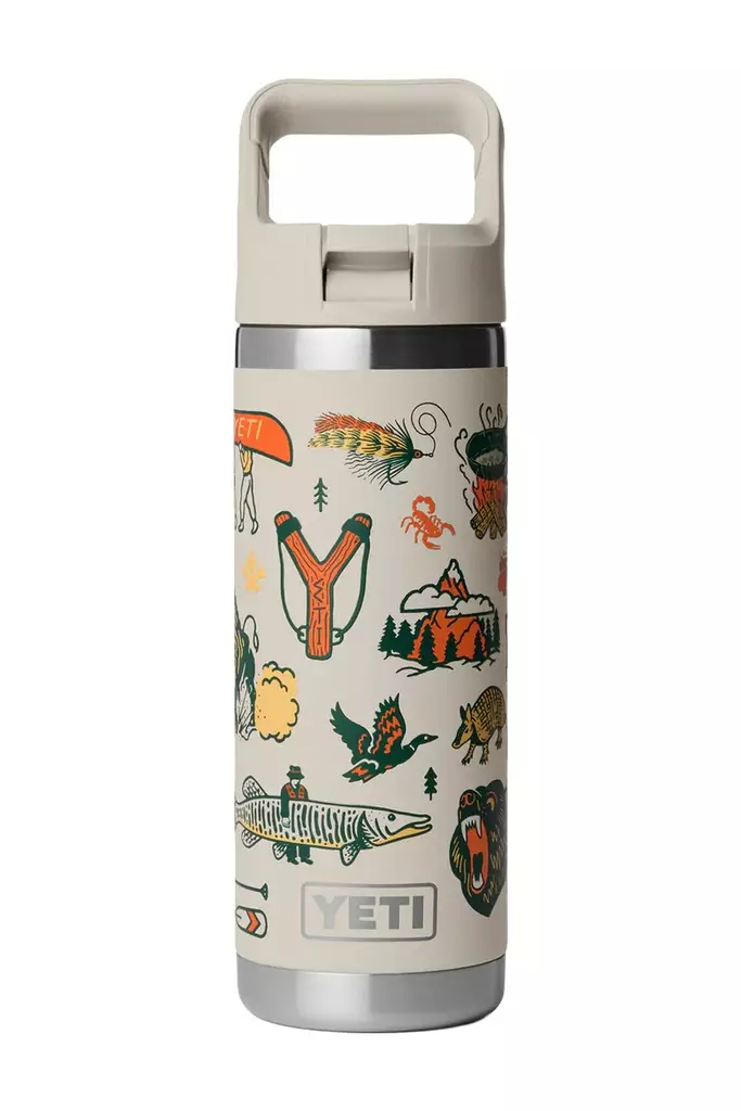 RAMBLER 18 OZ COLOUR STRAW BOTTLE CSC - Termosflaskor och -muggar - 888830659106 - 1