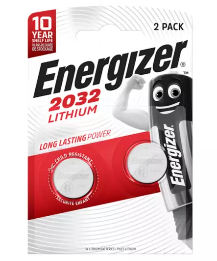 Energizer BP2 CR2032 ENR 3,0V - Batterier och powerbanker - 7638900248357 - 1