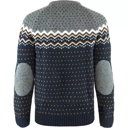 Fjällräven Övik Knit Sweater M Dark Navy - Skjortor - 7323450649937 - 2