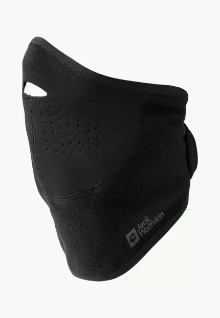 Jack Wolfskin Alpspitze Face Mask Black - Mössar - 4064993575057 - 1