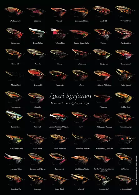 Lauri Syrjäsen Lohiperhojuliste - Trycksaker - 3400100017 - 1