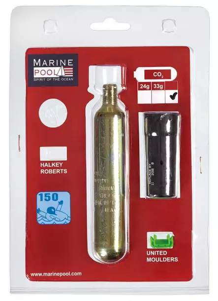 Marinepool UML Pro 45g Rearming Kit - Reservpatroner för nödfallsvästar - 4056459624737 - 2