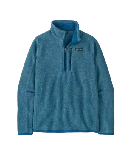 Patagonia M´s Quarter Zip Better Sweater Aquatic Blue - Fleecetröjor - 198077570127 - 1