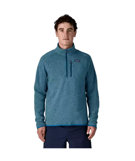 Patagonia M´s Quarter Zip Better Sweater Aquatic Blue - Fleecetröjor - 198077570127 - 2