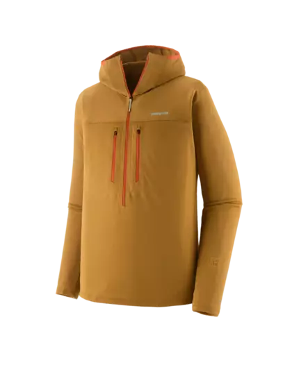 Patagonia Ms R1 Ultralight Hoody Bobcat Brown - Fleecetröjor - 198077605577 - 1