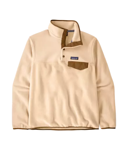Patagonia W´s Lightweight Synch Snap-T Pullover Natural - Fleecetröjor - 199346056557 - 1