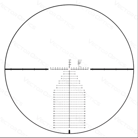 Vector Optics Continental x6 5-30x56 VEC-MBR HD FFP Scope - Sikten för långhållsskytte - 6976386122077 - 2