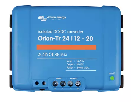 Victron energy Orion-Tr DC-DC Converter 24/12-20 Isolated - Batteriladdare - 8719076035237 - 1