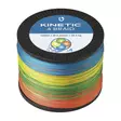 Kinetic 4-Braid Multicolour 1200m - Flätade linor för havsfiske - 5707461361507 - 1