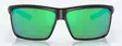 Costa Rinconcito Black, Green Mirror 580G - Glaslinser - 097963818957 - 2