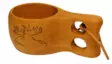 Fisherman Wooden Kuksa with Logo - Kökutrustning för camping - 6420071105277 - 1