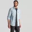 Graghoppers Ms NosiLife Adventure Long Sleeve Shirt III Niagara Blue - Skjortor - 5063260001427 - 3