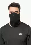 Jack Wolfskin Alpspitze Face Mask Black - Mössar - 4064993575057 - 2