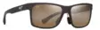 Maui Jim Hoopili - Metal Matte Brown Frame with HCL Bronze Lens - Glaslinser - 603429081607 - 1