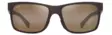 Maui Jim Hoopili - Metal Matte Brown Frame with HCL Bronze Lens - Glaslinser - 603429081607 - 2