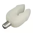 Mikado Rod Rest Grip Luminescent White - Främre stöd, bakre stöd & snag ears - 5900637107347 - 1