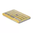 Plano Edge Terminal Box 3700 Grey/Yellow - Tackelboxar, riggboxar & påsar - 024099010467 - 3