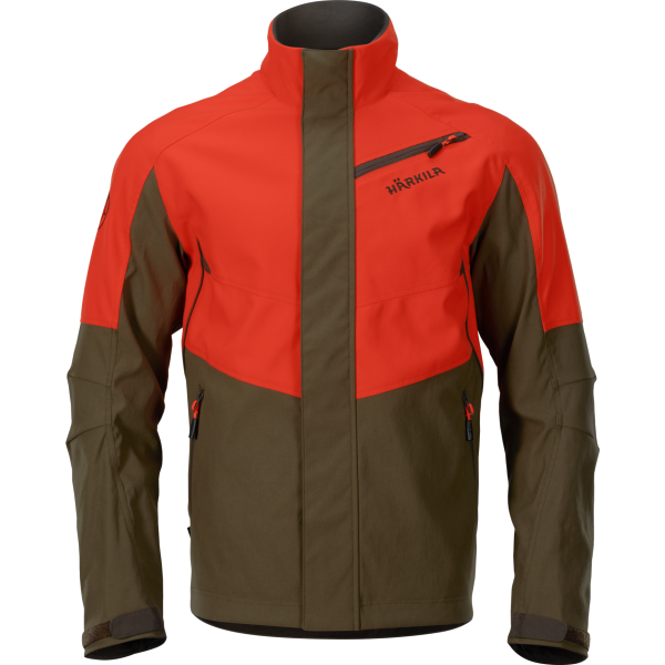 Härkila Wildboar Pro Jacket Wildboar Orange/ Willow Green - Herrarnas jaktjackor - 5707335491477 - 1