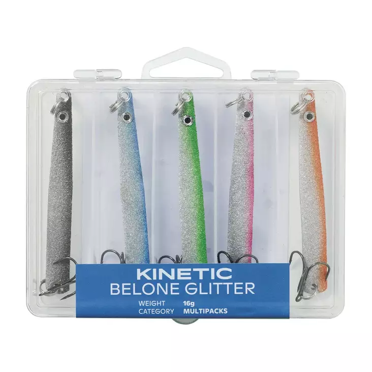 Kinetic Belone Glitter - Metalljiggar & shore jigging-jiggar - 5707461359597 - 1