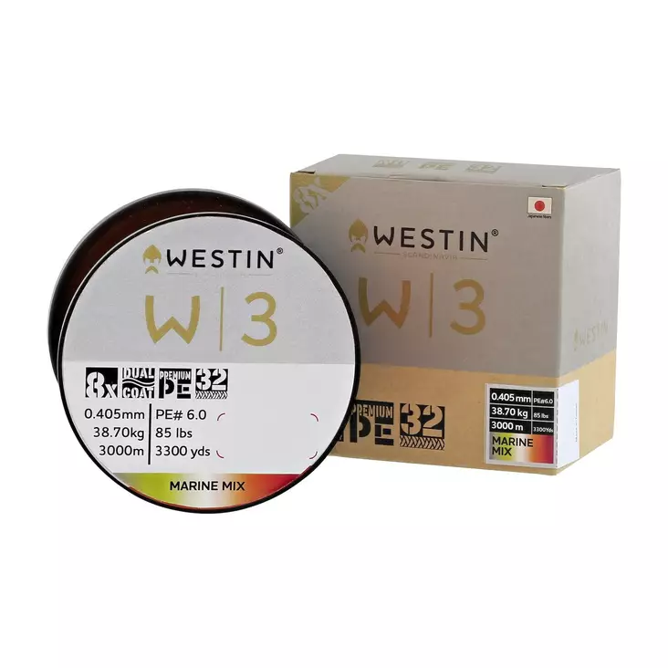 Westin W3 Oceanic Swirl 8-Braid 300m - Flätade linor för havsfiske - 5707549518007 - 1