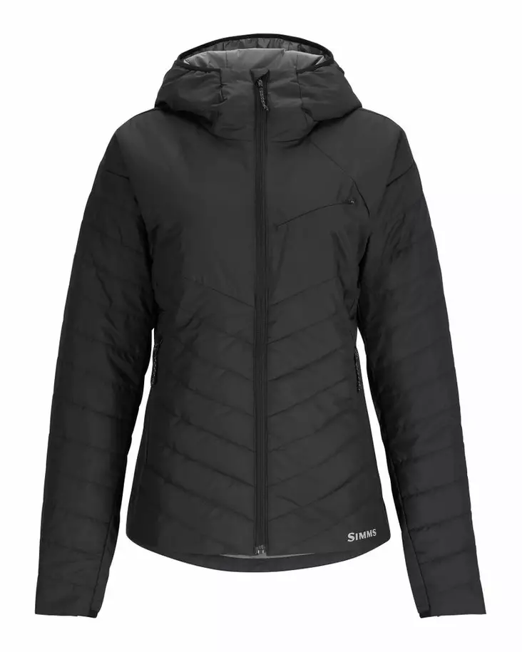 Simms Women's Fall Run Hoody Black - Mellanjackor - 694264687697 - 2