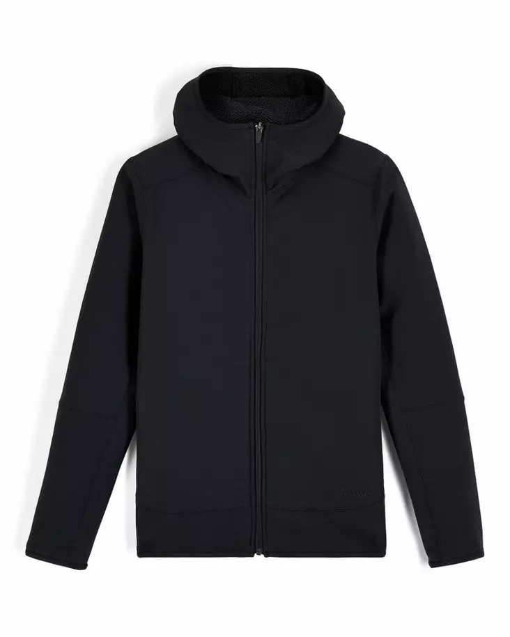 Simms Women's Strata 330 Full-Zip Hoody Black - Undertröjor - 694264701287 - 2