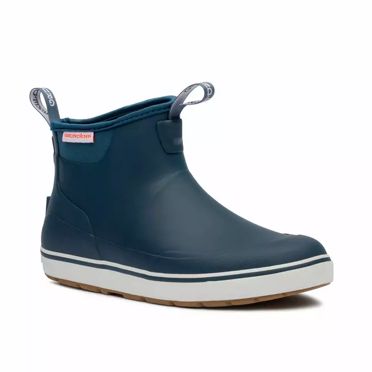 Grundens Deck-Boss Ankle Boot Navy - Stövlar - 7332525272857 - 1