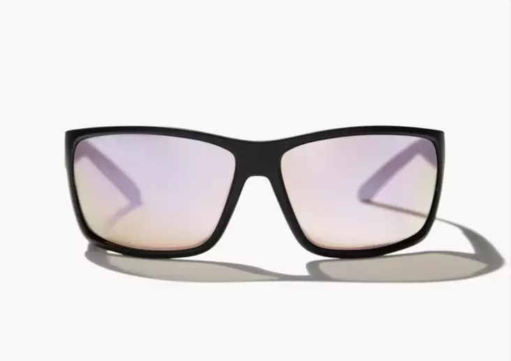 Bajio Bales Beach Black Matte Rose Mirror Glass - Glaslinser - 810070825607 - 2