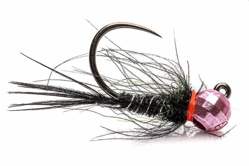 Black Pheasant Tail CDC Jig - Våtflugor - 8859202538697 - 1