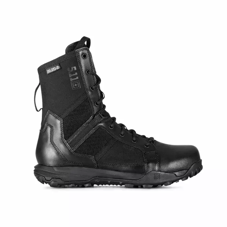 5.11 A/T 8 Side Zip Waterproof Black - Taktiska kängor och skor - 888579879827 - 1