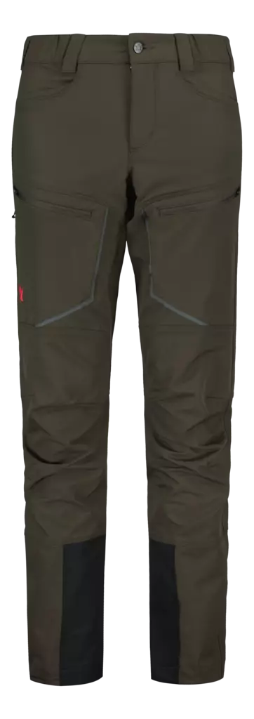 Alaska Chaser Womens Stretch Pant Brown - Dam jaktbyxor - 6438347047497 - 1