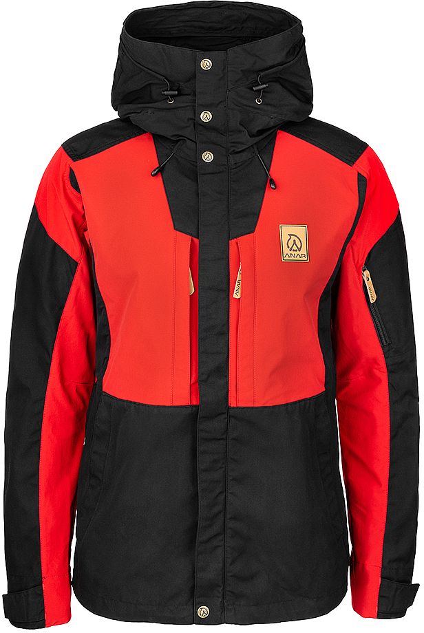 Anar Muorra M´s Jacket Black/Red - Skaljackor herrar - 6438014295367 - 1