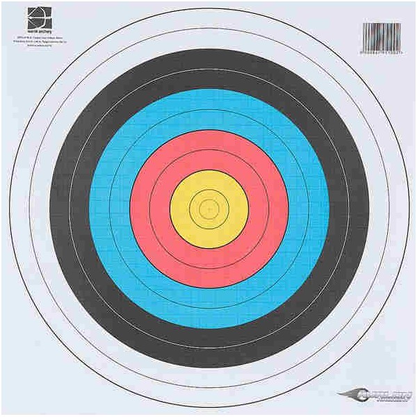 Avalon Target Face Indoor 40x40cm -jousitaulu - Måltafel - 9227000007117 - 1