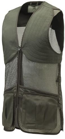 Beretta Full Mesh Shooting Vest Green Moss - Skyttenvästar - 8051832535057 - 1