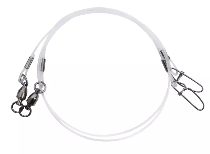 Fuo Pike Leaders - 0.90mm 40cm - 2pcs - Tafsar - 028632944257 - 1