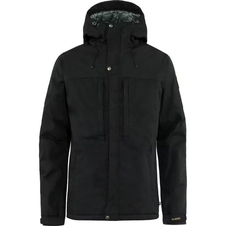 Fjällräven Skogsö Padded Jacket M Black - Dunjackor herrar - 7323450260477 - 1