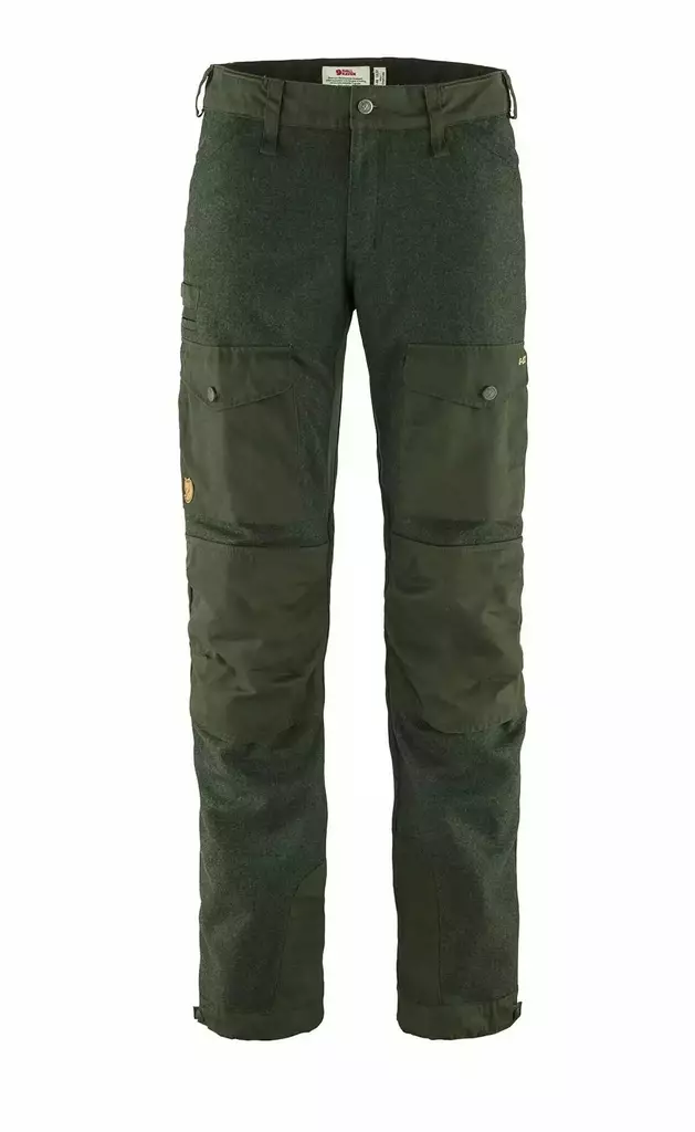 Fjällräven Värmland Wool Trousers Deep Forest - Herrarnas jaktbyxor - 7323450639327 - 1