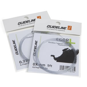 Guideline Egor+ Fluorocarbon Leader 9' - Taperade Fluorcarbon -tafsar - 7033840338227 - 1