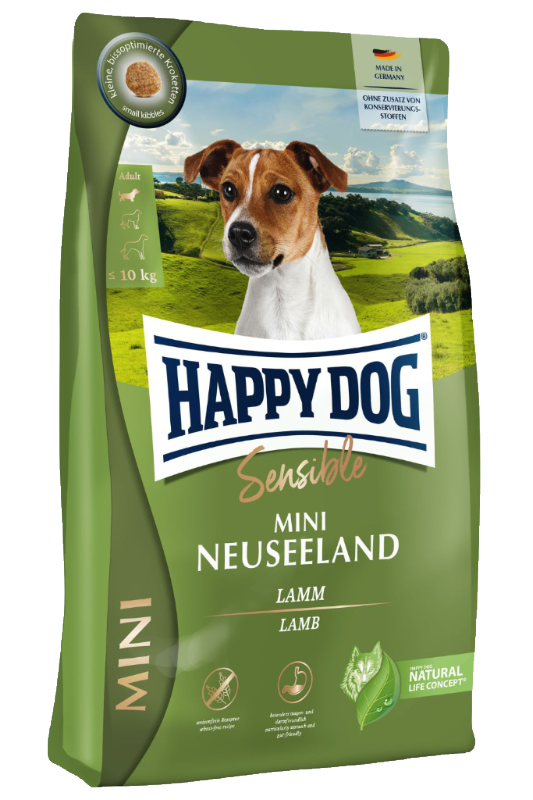 Happy Dog Sensible Mini Neuseeland - Happy Dog Mini -hundfoder - 61227 - 1