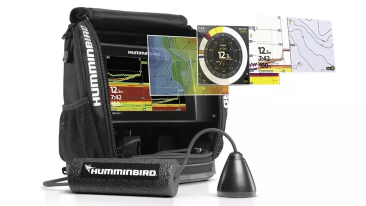 Humminbird HELIX ICE 5 CHIRP GPS G3 - Humminbird-ekolod/plotter - 082324054747 - 1