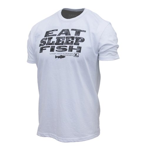 Loop Eat Sleep Fish T-shirt - T-shirts herr - 827142056937 - 1