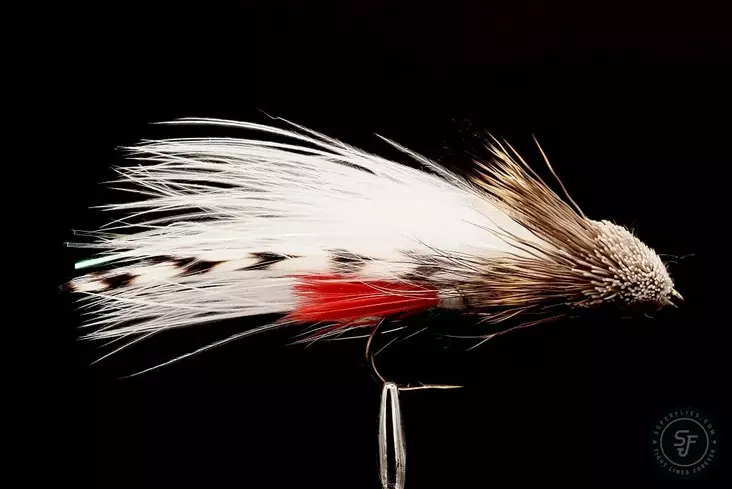 Marabou Muddler White Streamer - Streamers och leech - 8859202532817 - 1