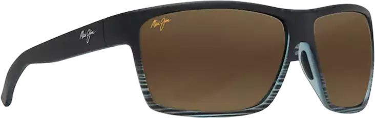 Maui Jim Alenuihaha - Gray Black Stripe Frame with HCL Bronze Lens - Glaslinser - MM839-017 - 1