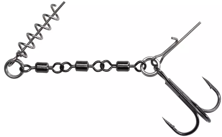 Mikado Jaws EVO Stinger #1/0 2pcs - Shallow rigger oc tillbehör - 5900637057307 - 1