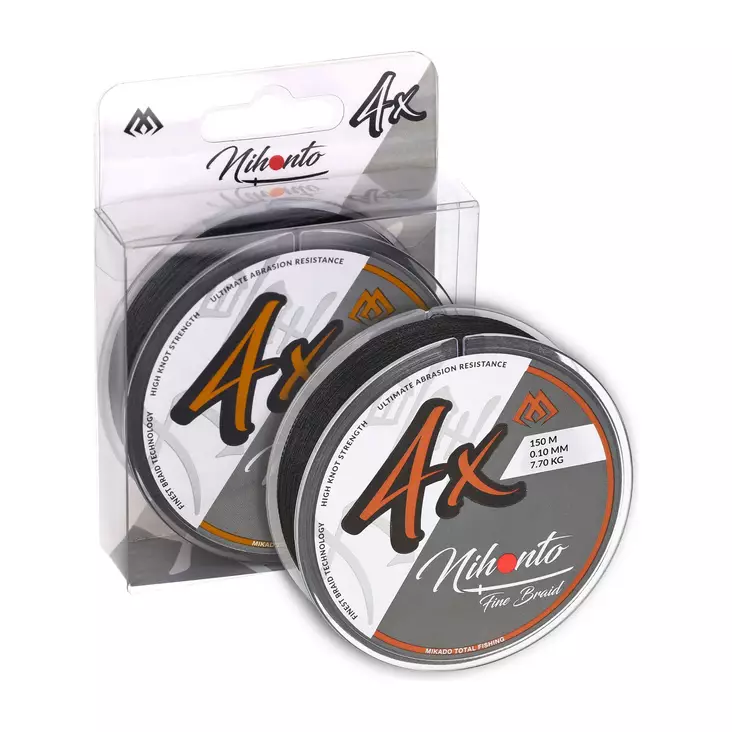 Mikado Nihonto Fine Braid 15m Black - Flätade linor - 5900637509257 - 1